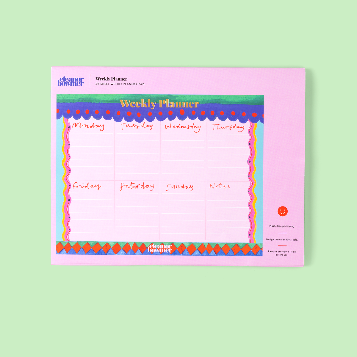 Day By Day Magnetic Weekly Planner