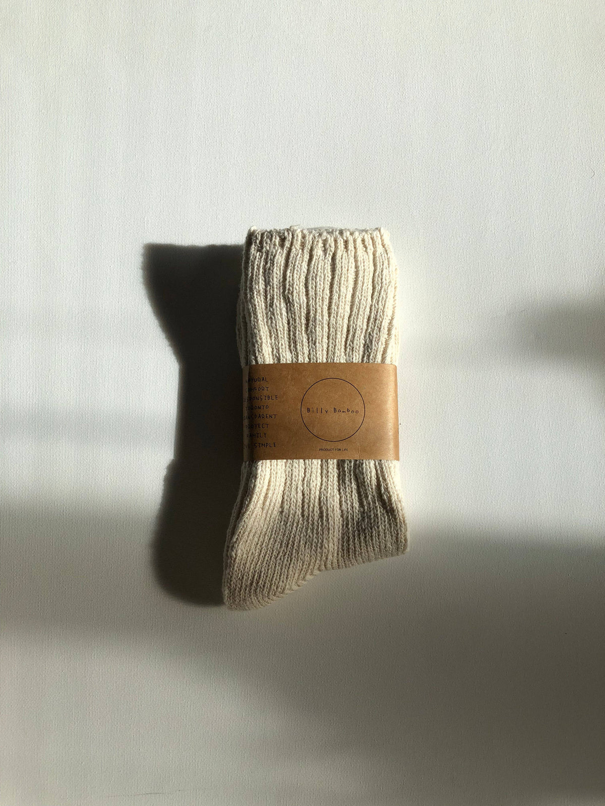 SLUB COTTON SOCKS