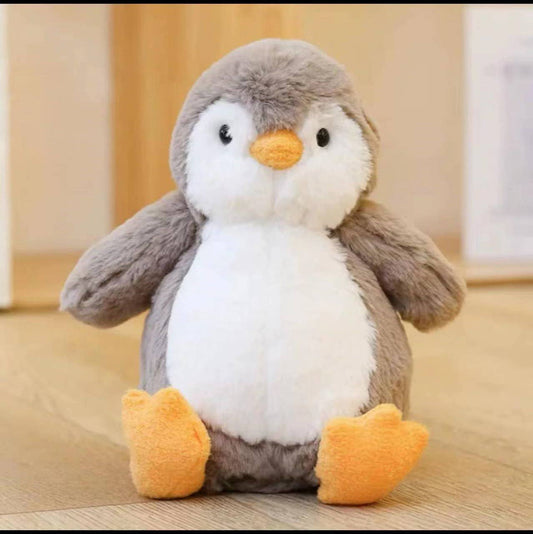 7" Brown Penguin plush