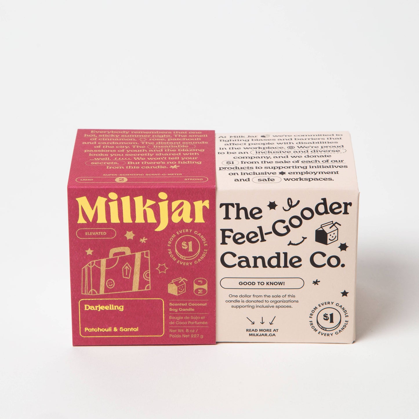 Milkjar Darjeeling - Patchouli & Santal Coconut Soy 8oz Candle