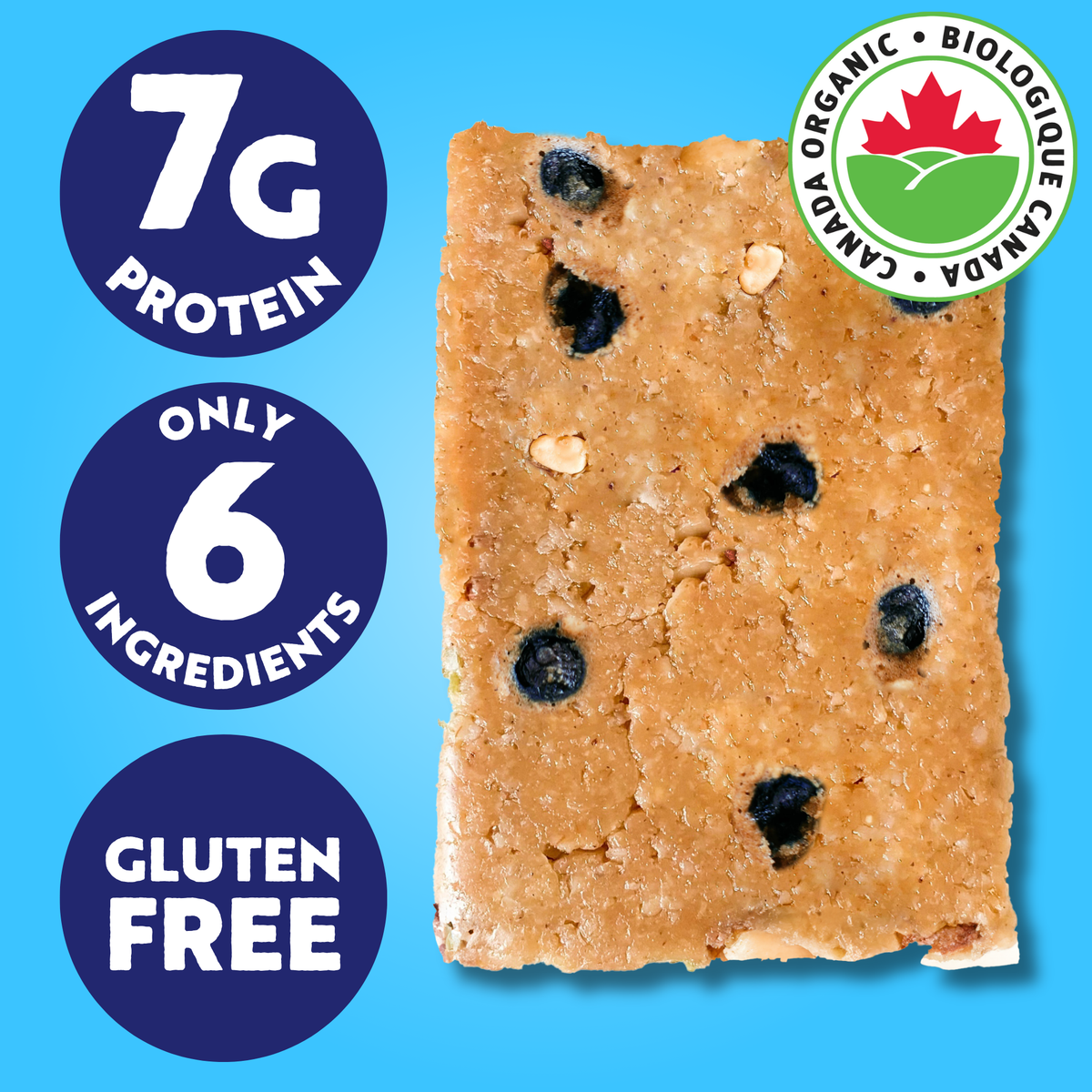 Blueberry Almond Butter | Organic Real Food Bar