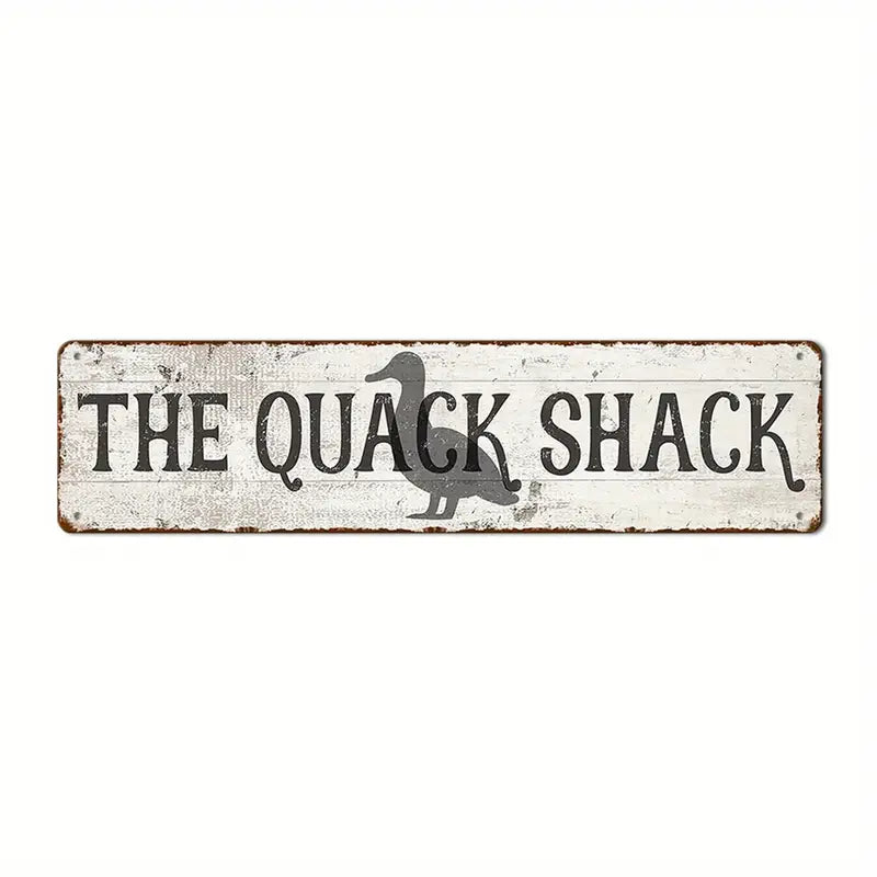 The Quack Shack Sign