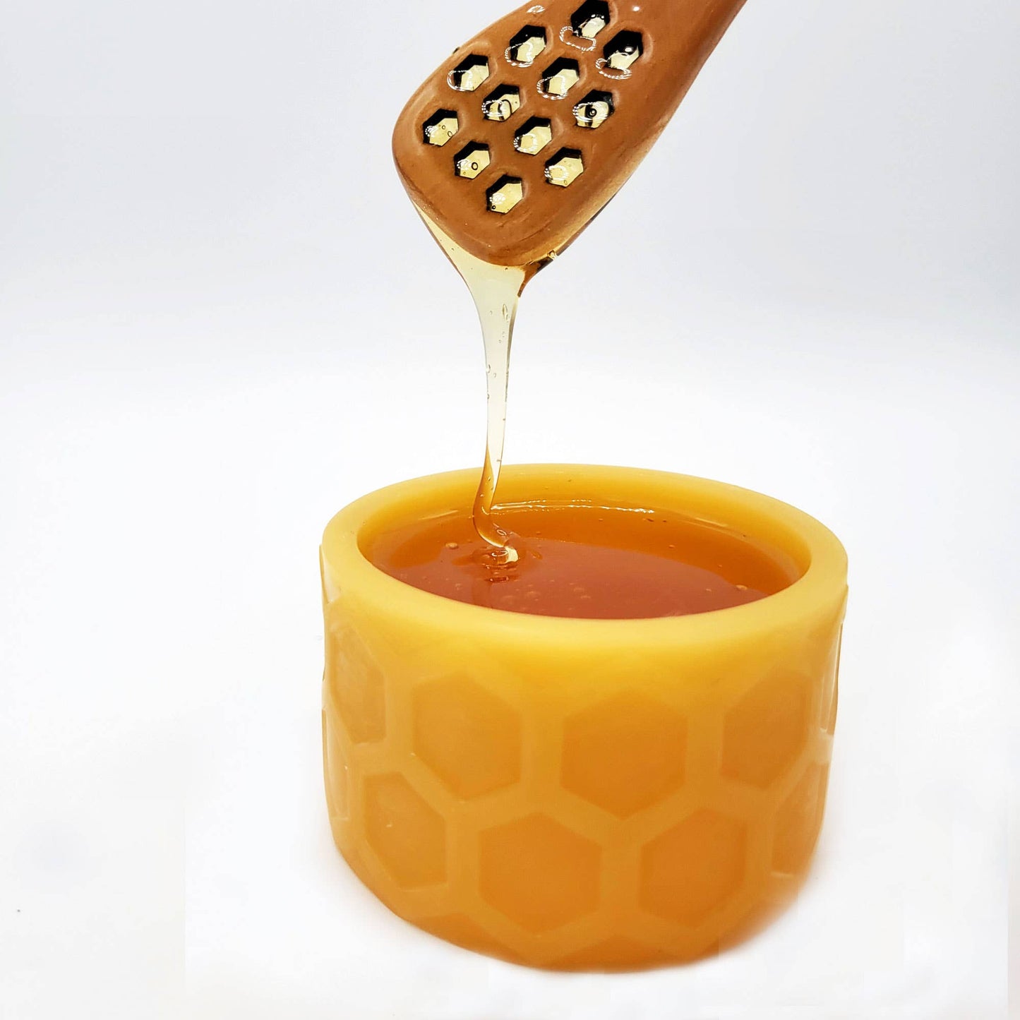 East Van Bees - Beeswax honeypot