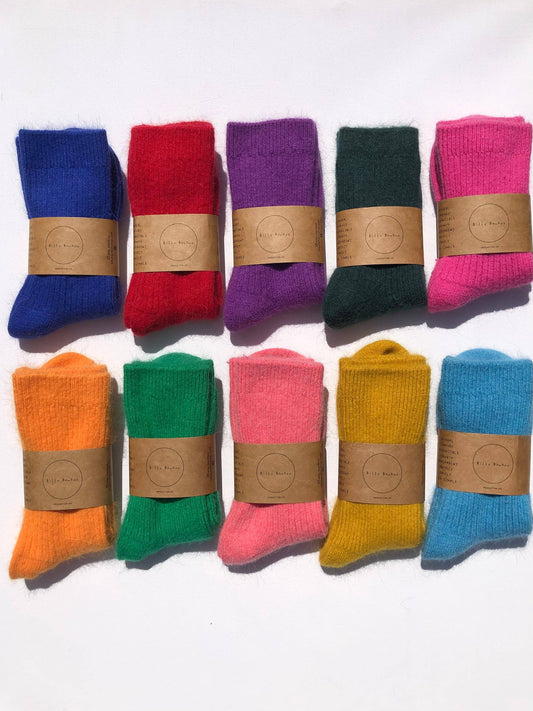 Billy Bamboo ANGORA WOOL SOCKS