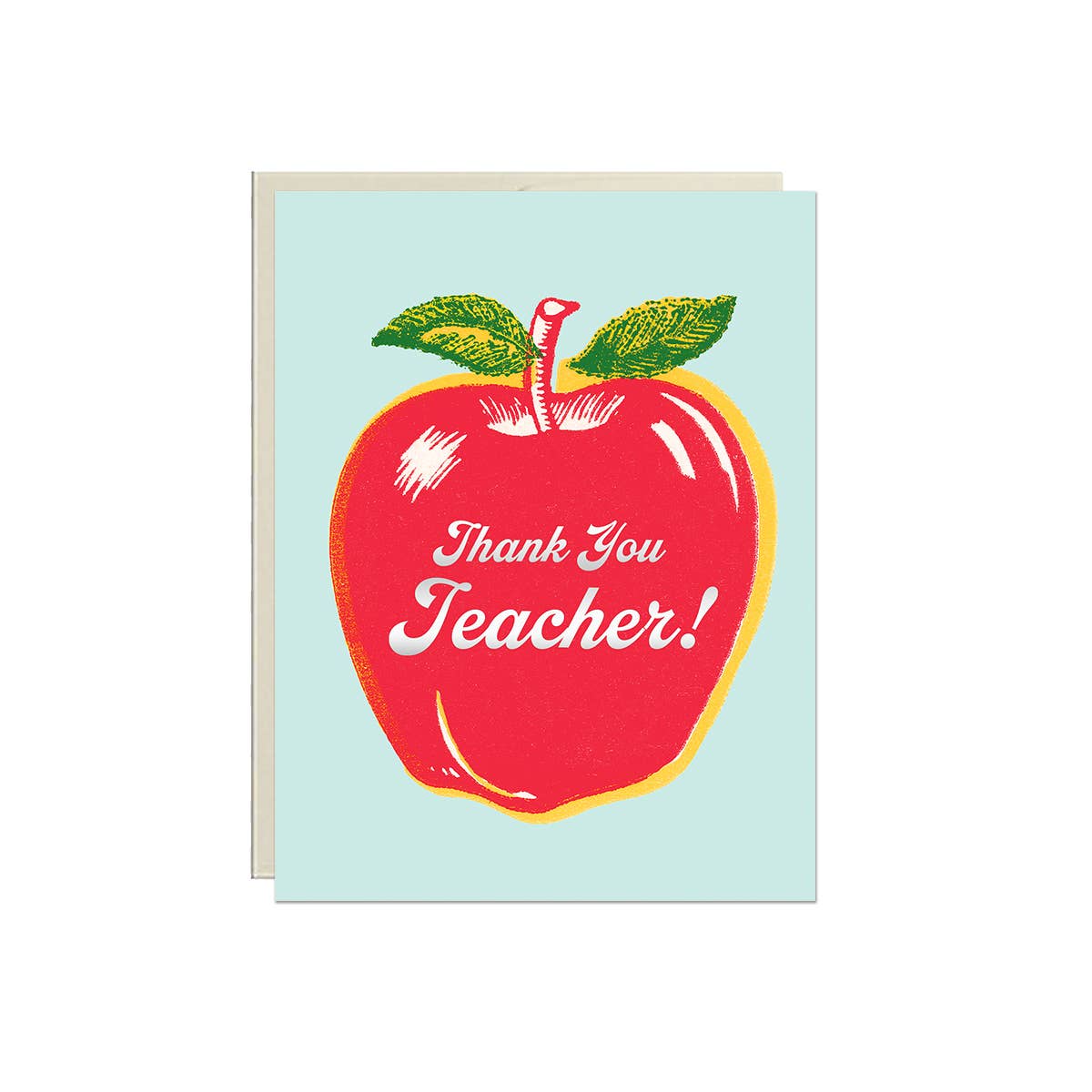 Thank You Teacher – Foil Teacher Appreciation Card