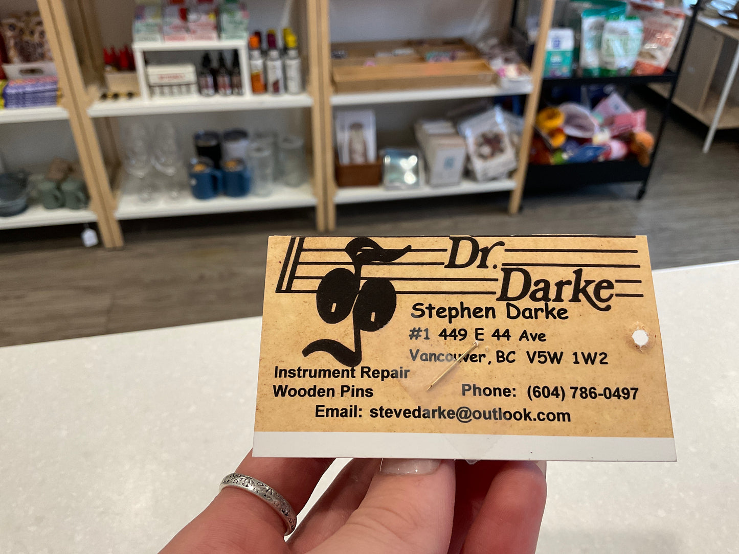 Dr Darke Magnet or Clip Brooch