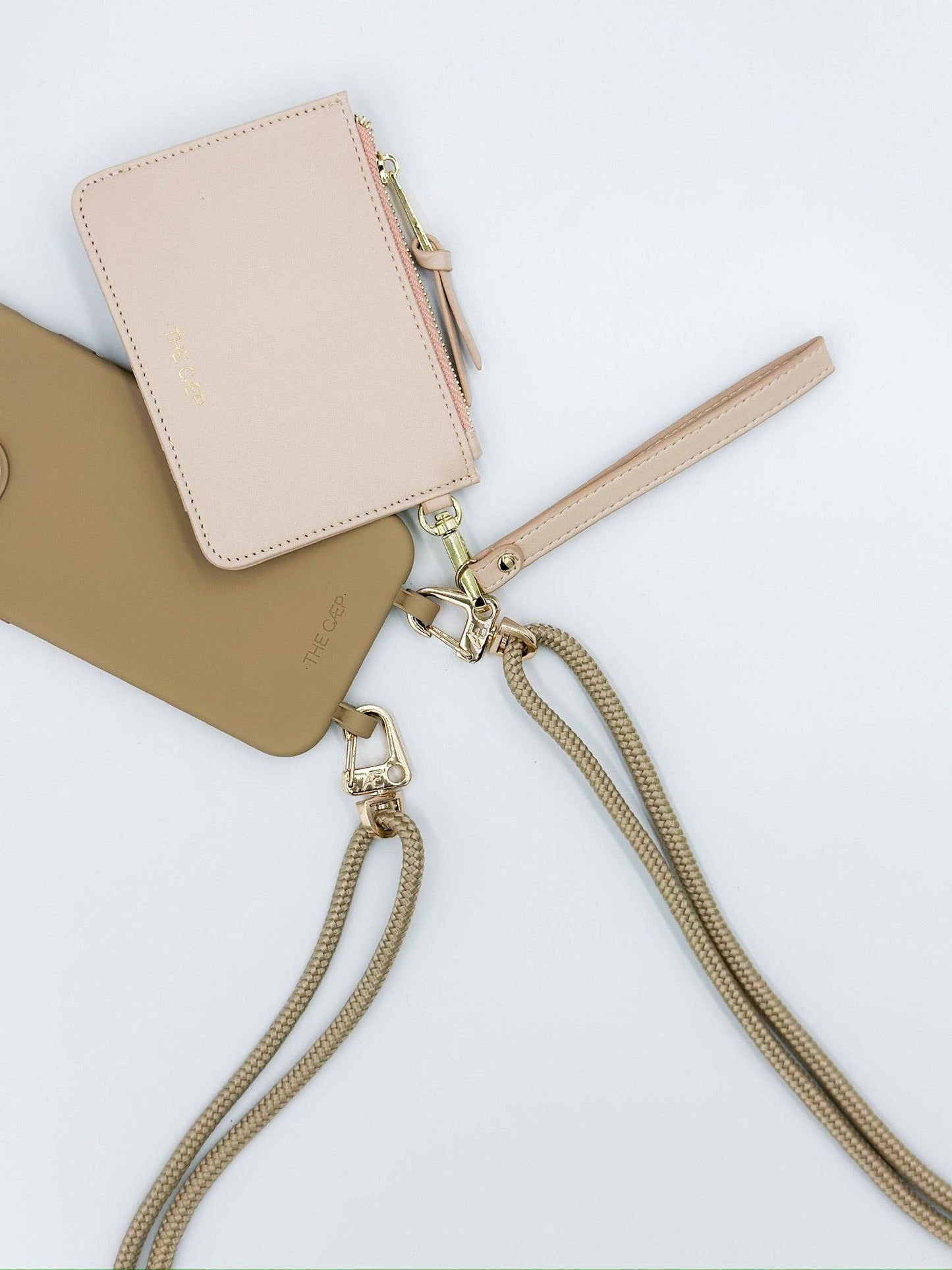 The Caep Nude Snap/Wrist Wallet