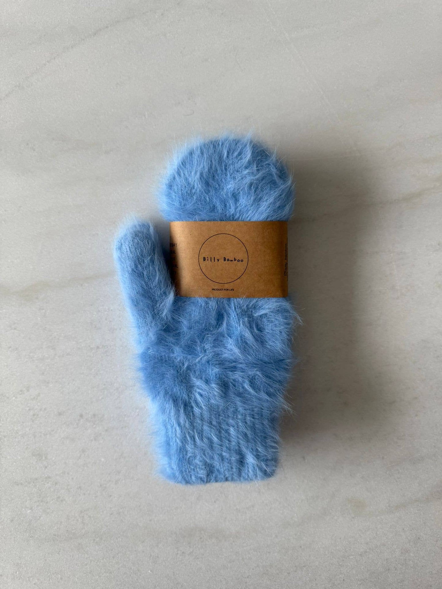 Billy Bamboo - Fluffy Angora Mittens