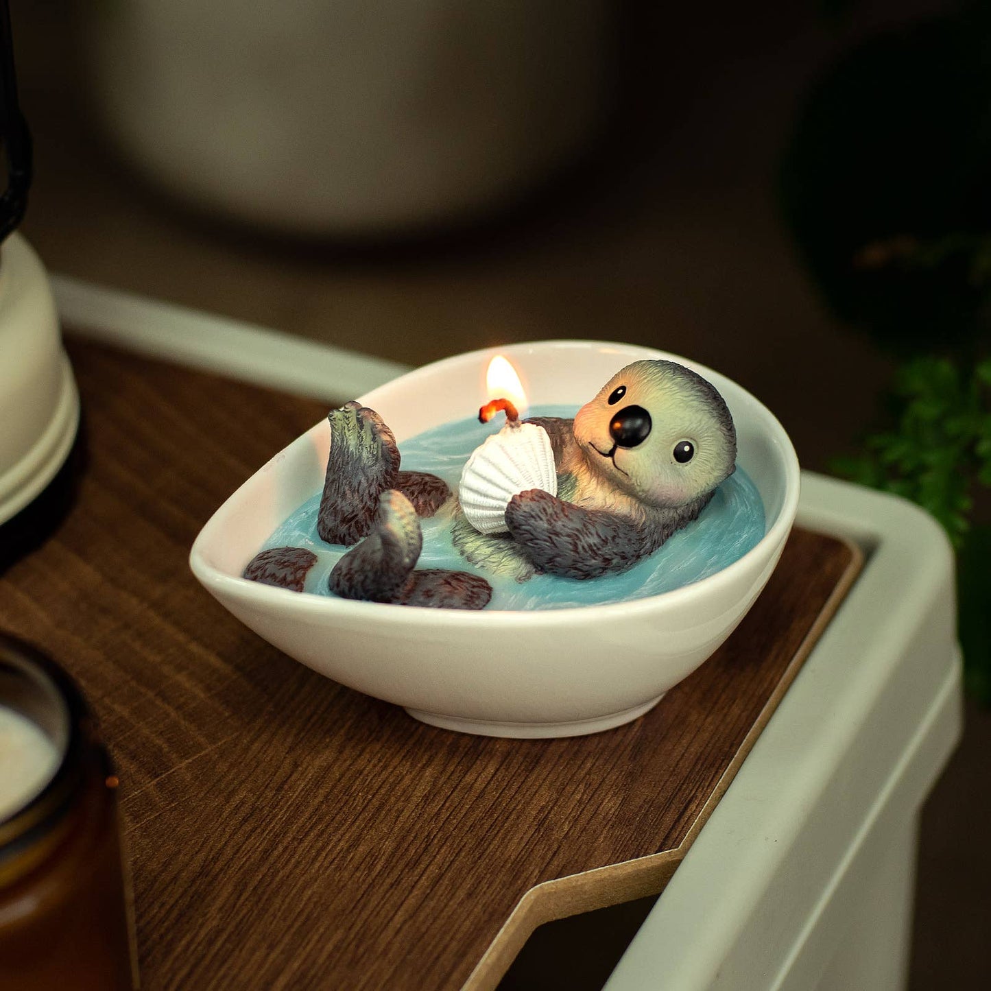 Southlake Gifts - Sea Otter Candle – Whimsical Animal Candle Gift-Ready Décor