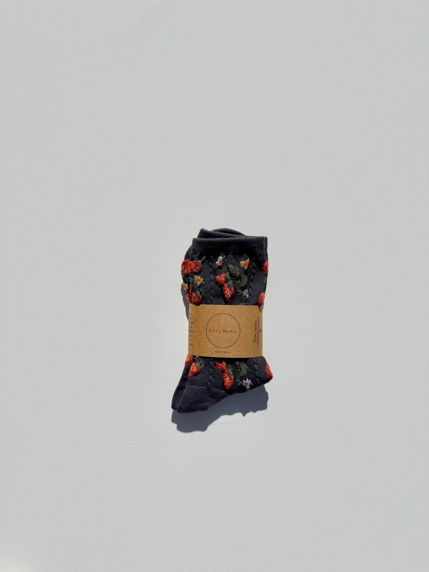 Billy Bamboo - Strawberry Socks