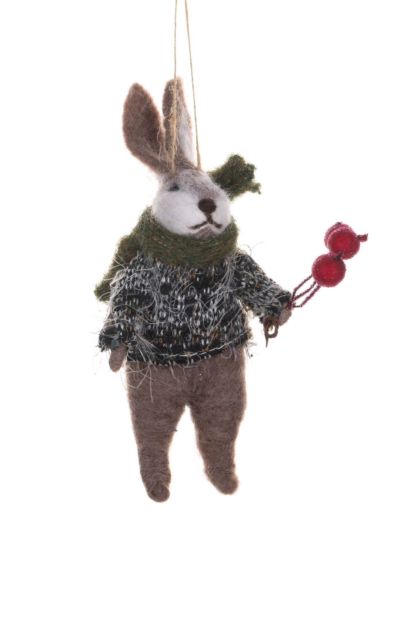 Horace Hare with Red Berries