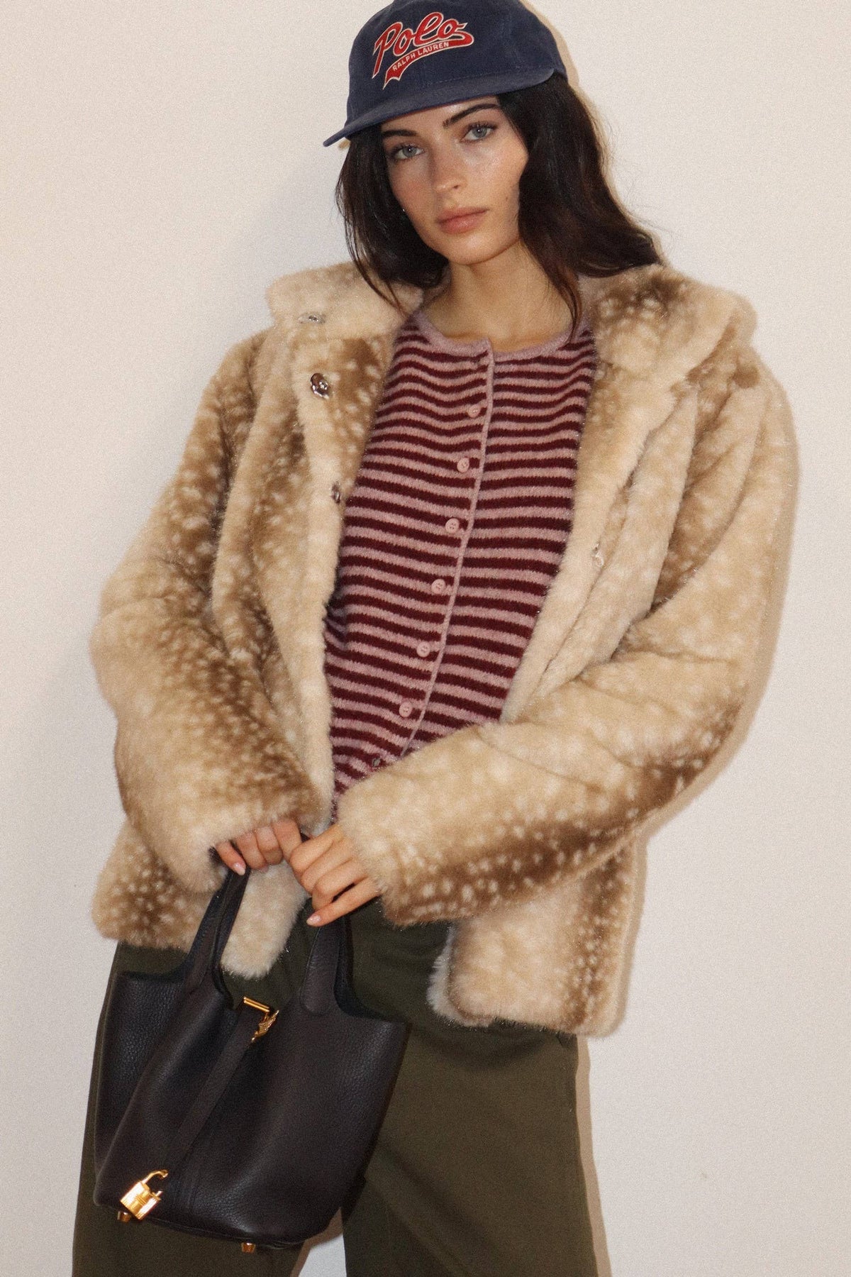 Fawn Faux Fur Jacket