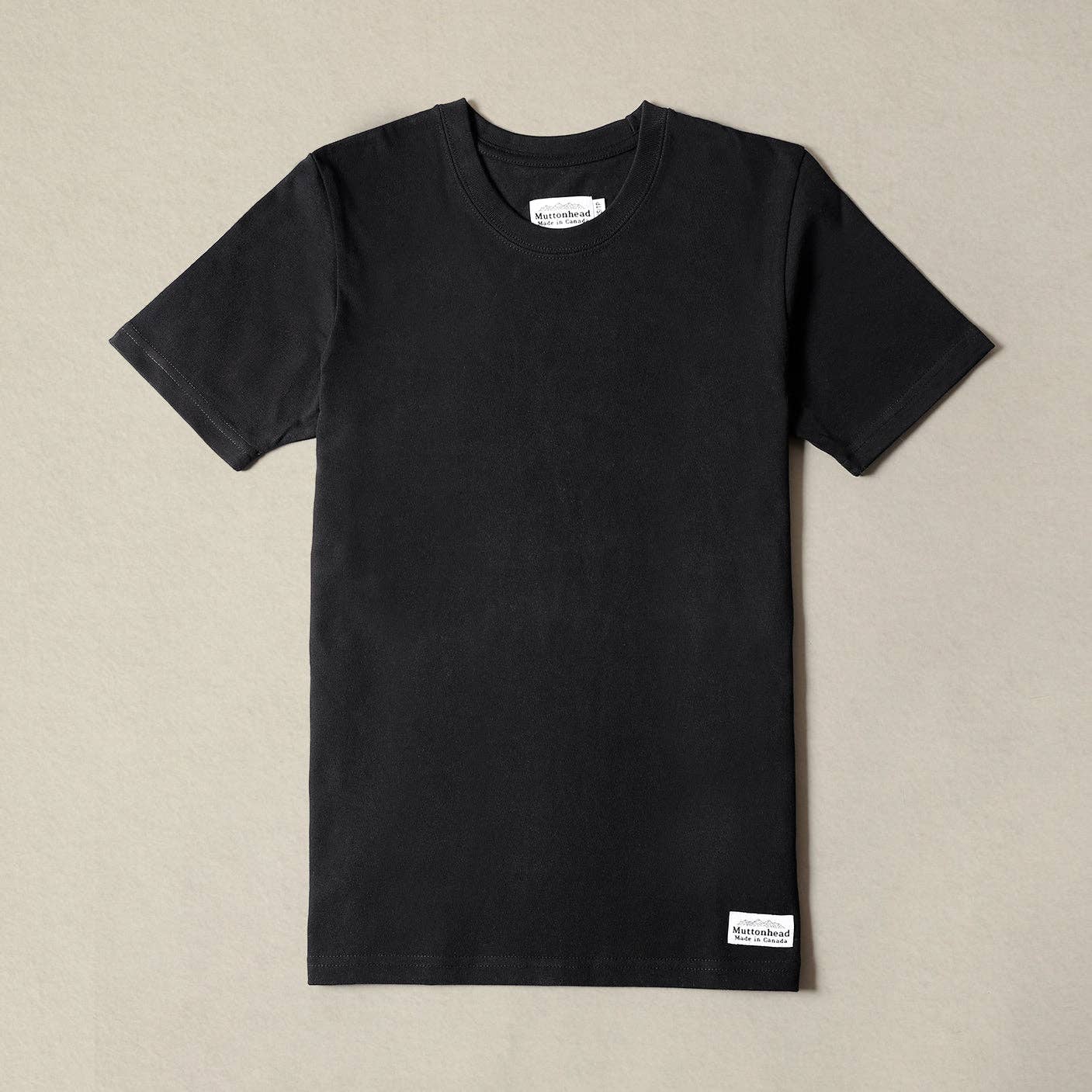 Medium Weight Tee - Black