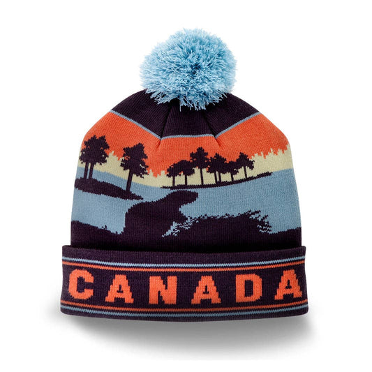 Canada landmark pom toques