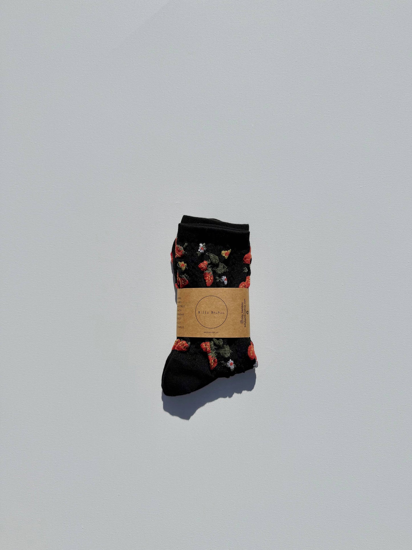Billy Bamboo - Strawberry Socks