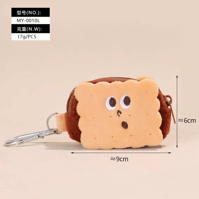 3.5-6" Food Keychain - various designs
