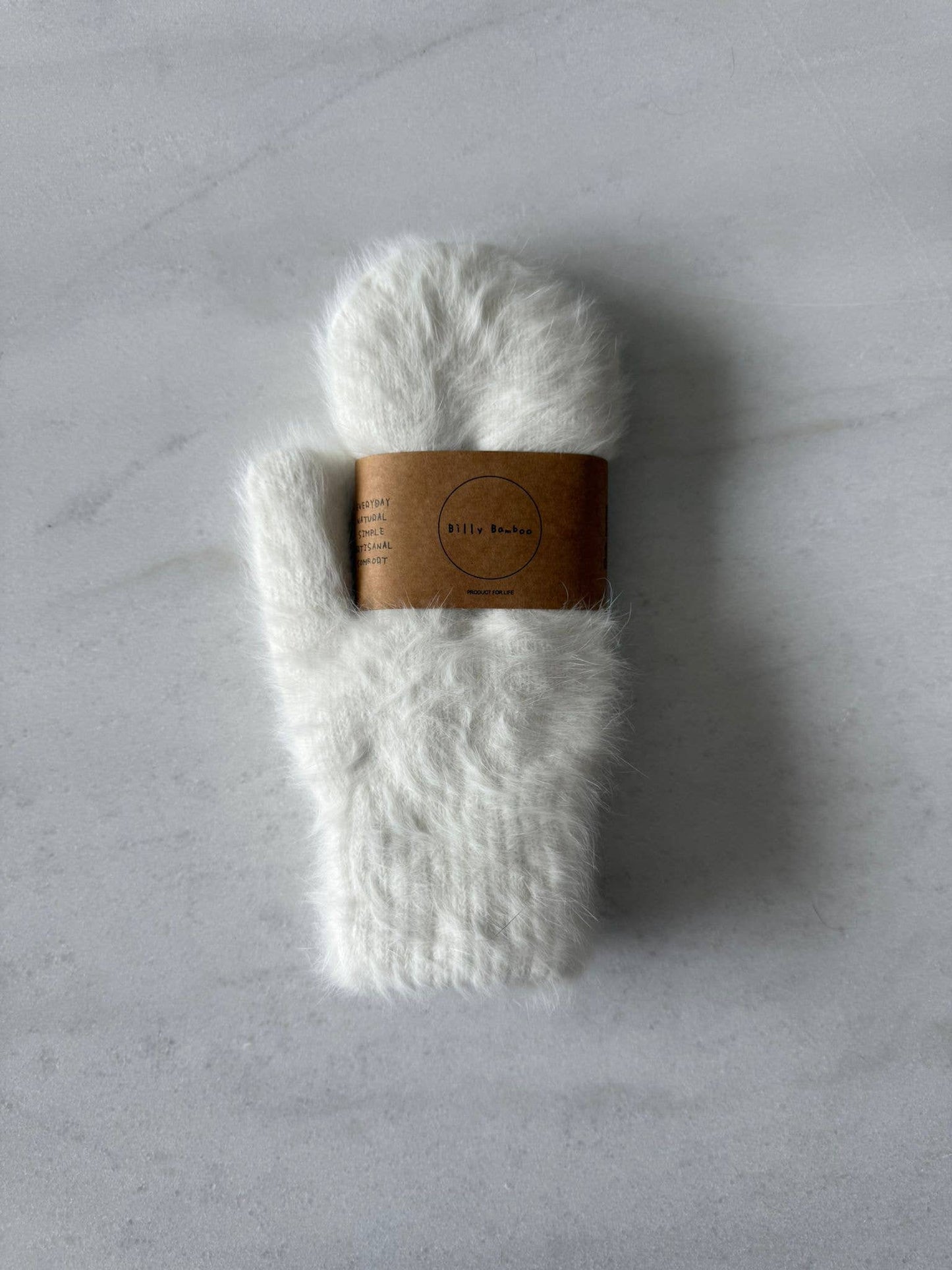 Billy Bamboo - Fluffy Angora Mittens
