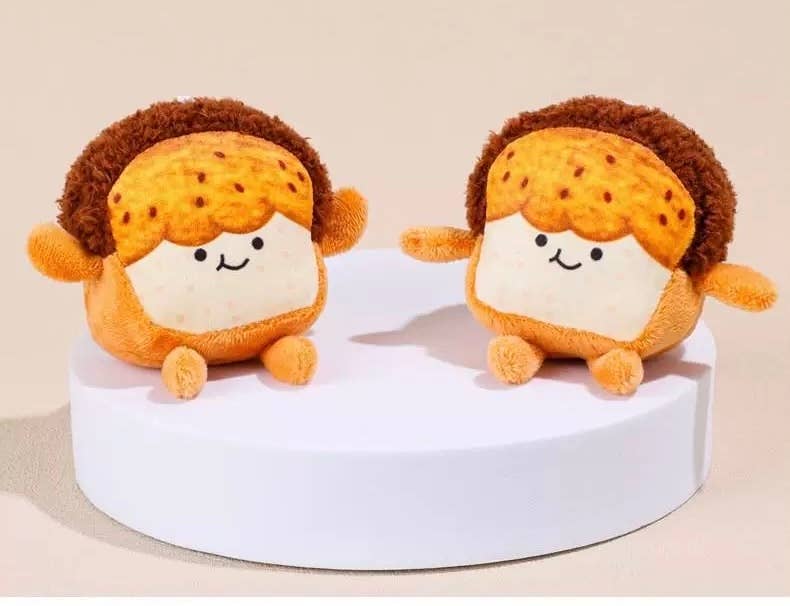 3.5-6" Food Keychain - various designs