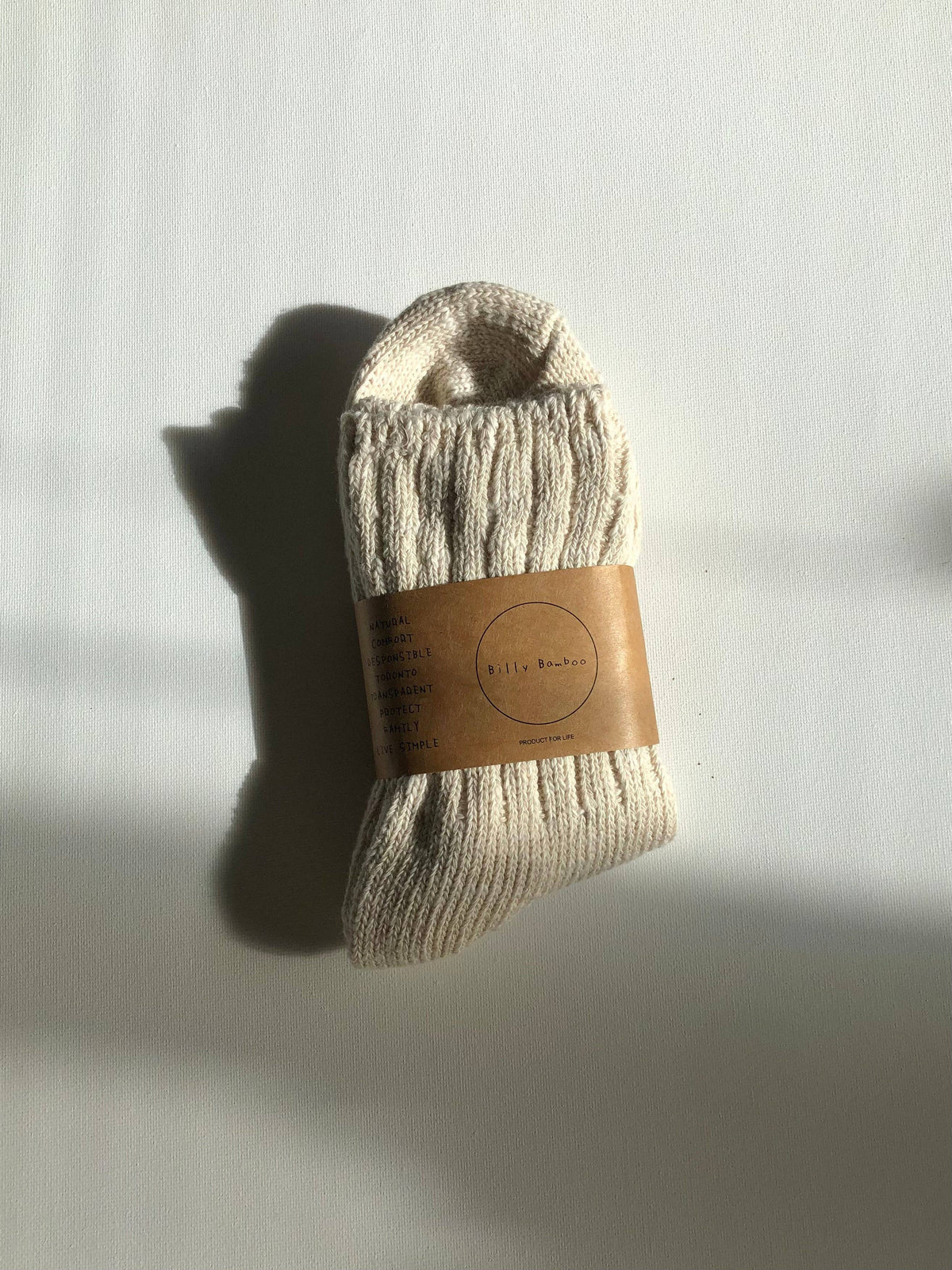 SLUB COTTON SOCKS