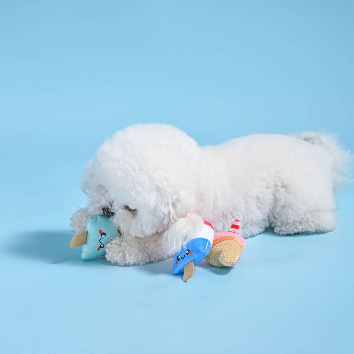 HugSmart Pet - Food Party | Cool Pup - Dog Plush Toy