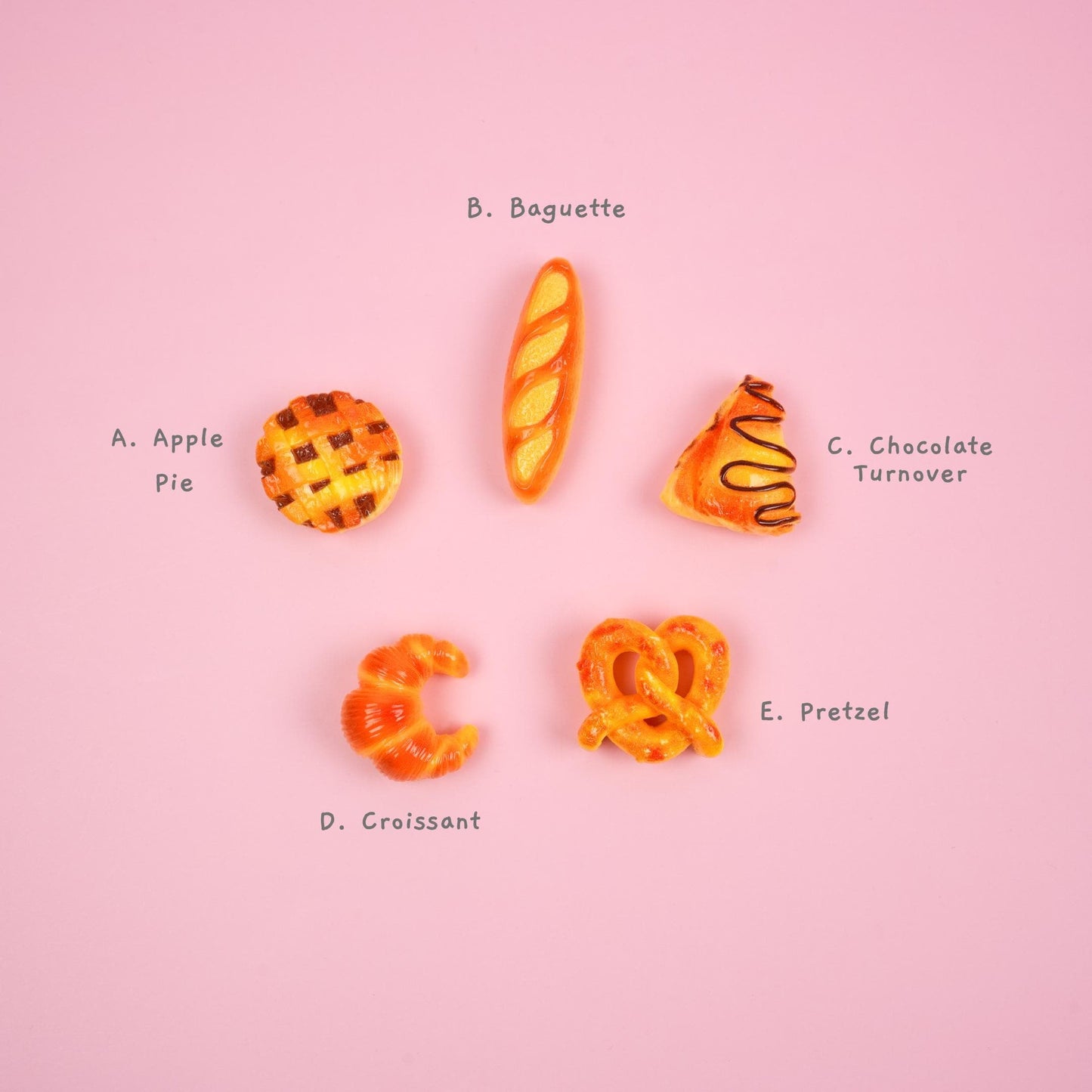 Bakery Treats Fridge Magnet Set