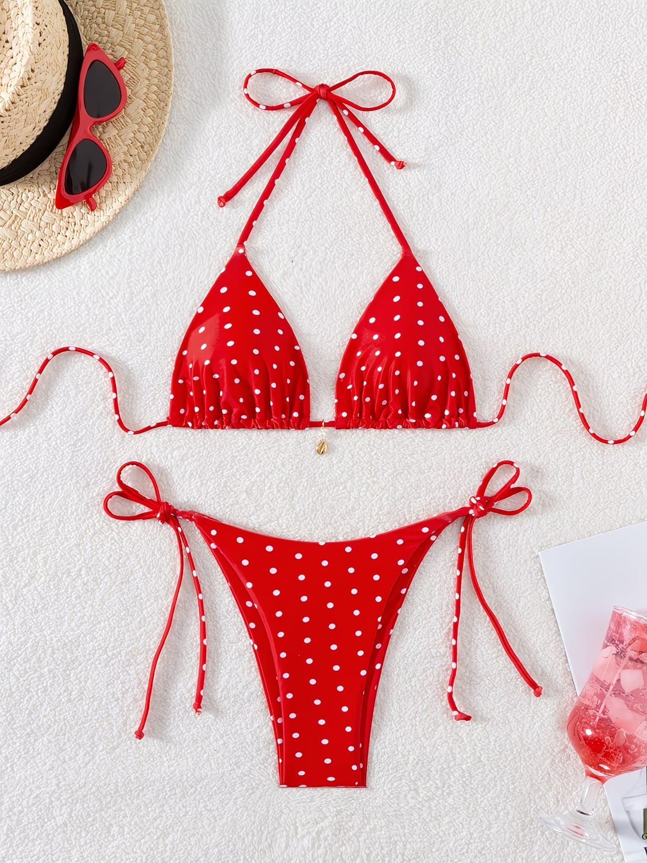 Red Polkadot Bikini