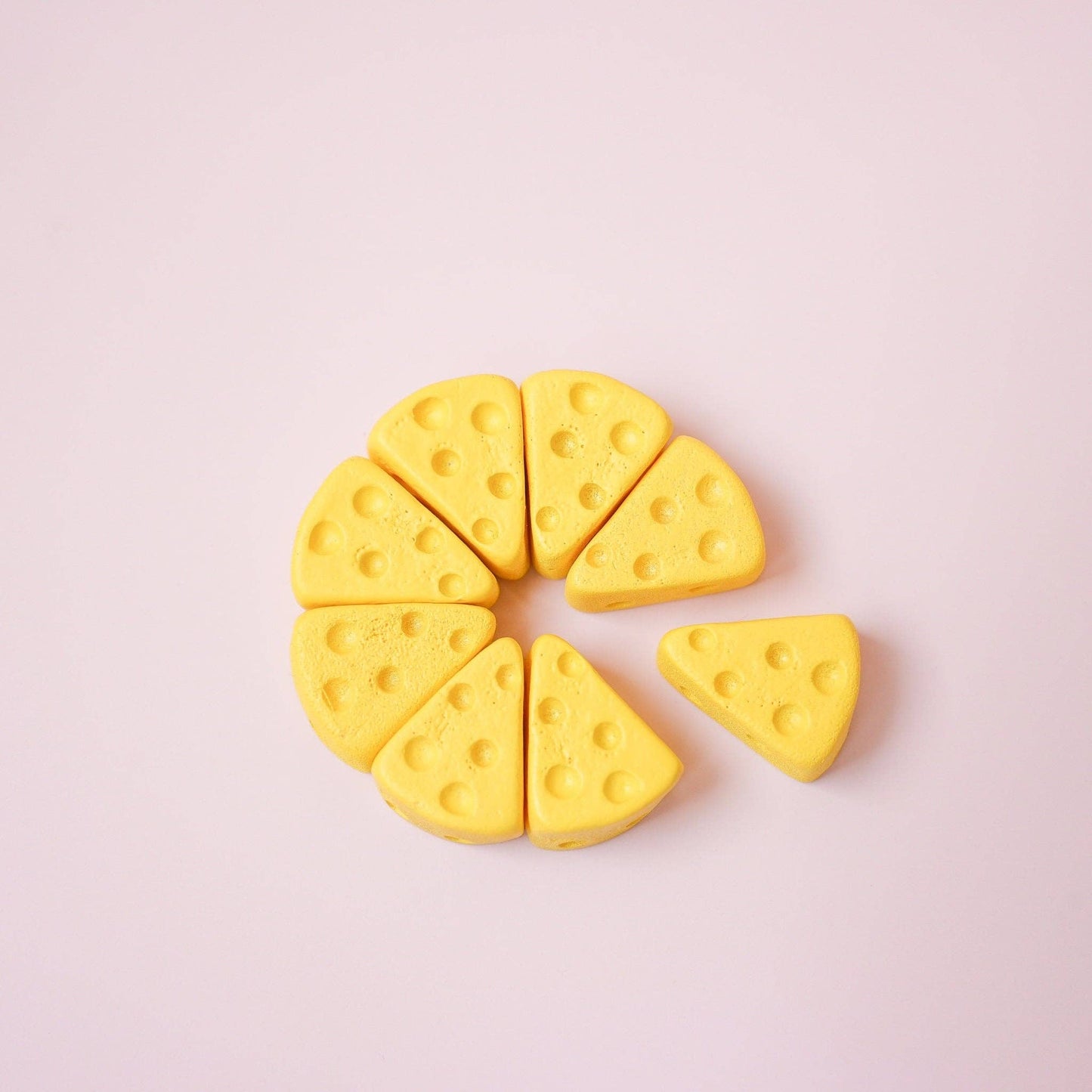 Swiss Cheese Magnet Set | Cute Notice Board Magnets | Cheese Lover's Gift | Whimsical Kitchen Decor | Fun Stationary