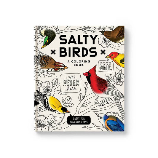 Salty Birds Coloring Book