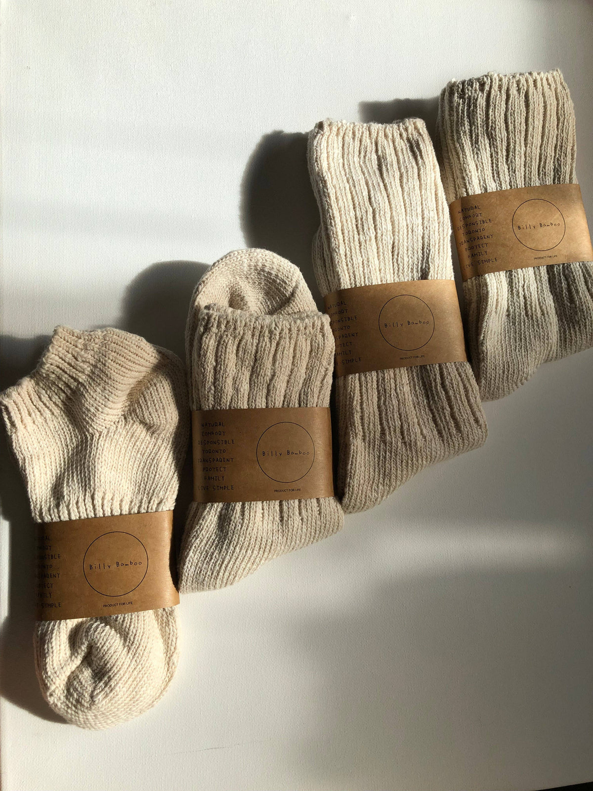 SLUB COTTON SOCKS