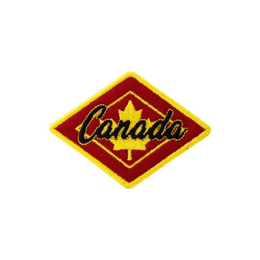Canada iron-on embroidery patch