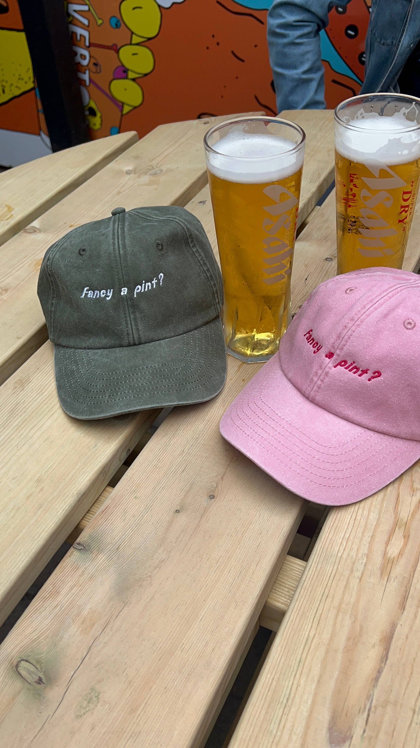 Fancy a pint? Embroidered Cap
