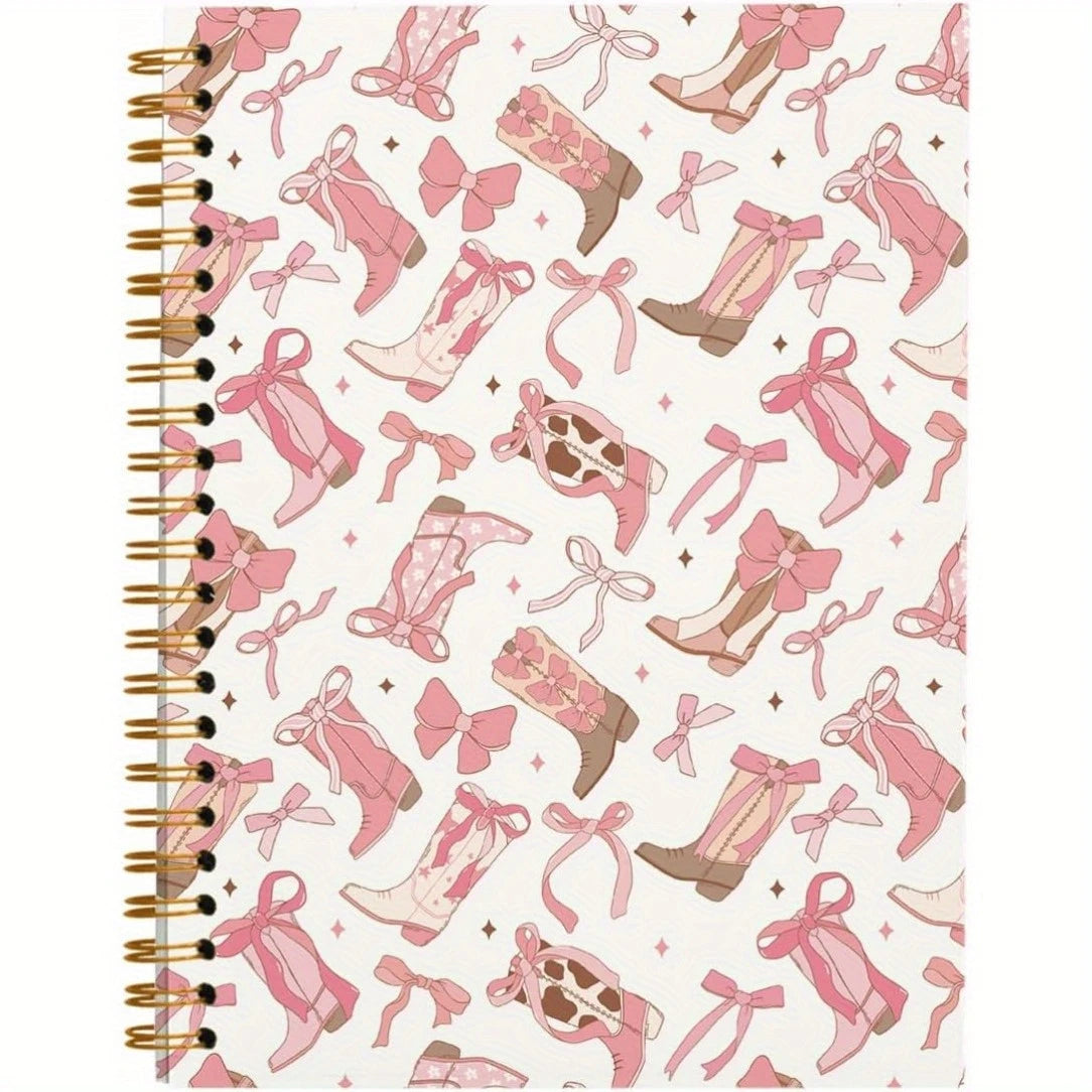 Cowboy, Boots, Strawberry, weenie, seashell Notebook
