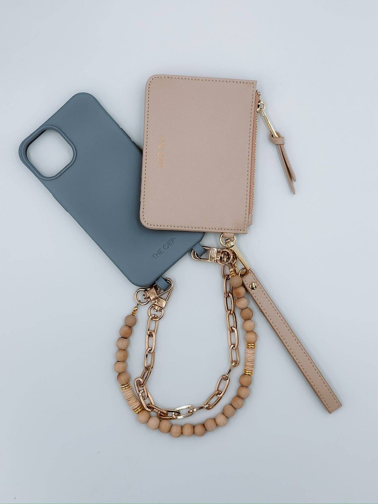 The Caep Nude Snap/Wrist Wallet