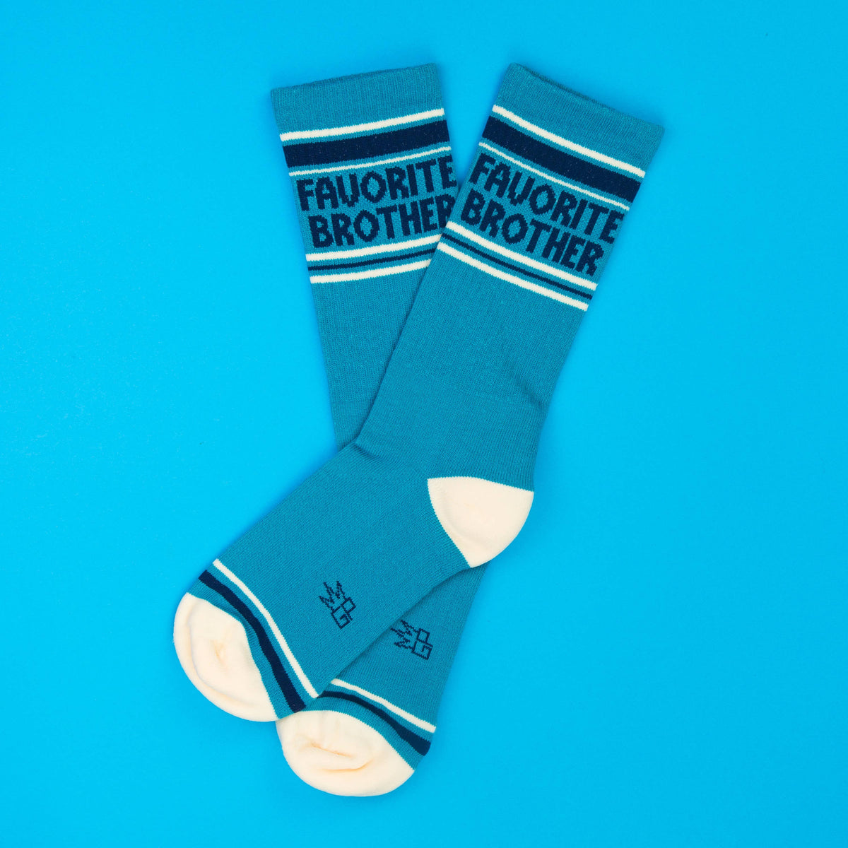 Favorite Brother Gym Crew Socks