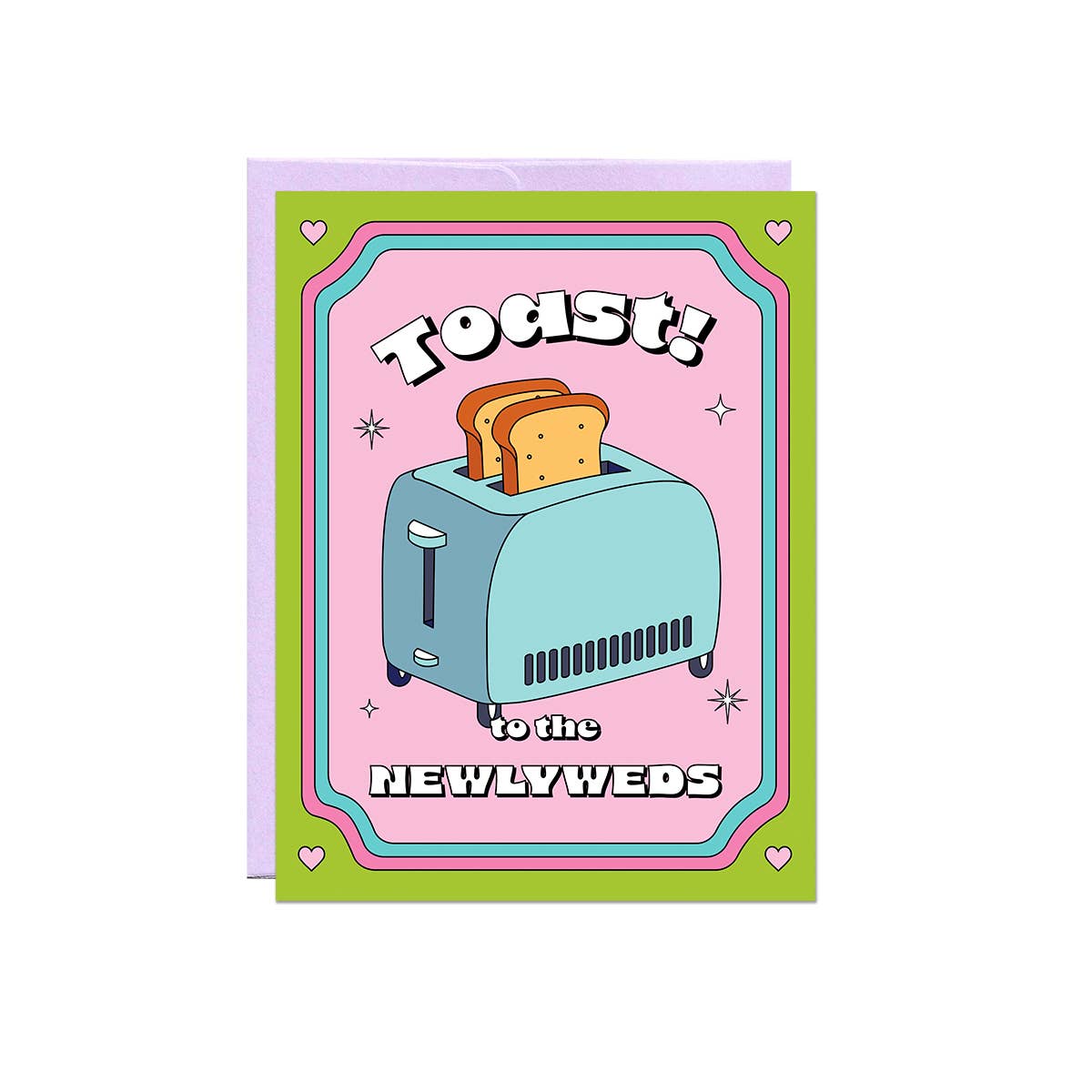 Toast Newlyweds | Wedding Card