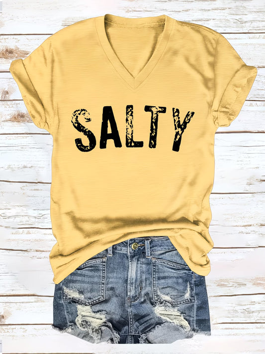 Salty Yellow Tee