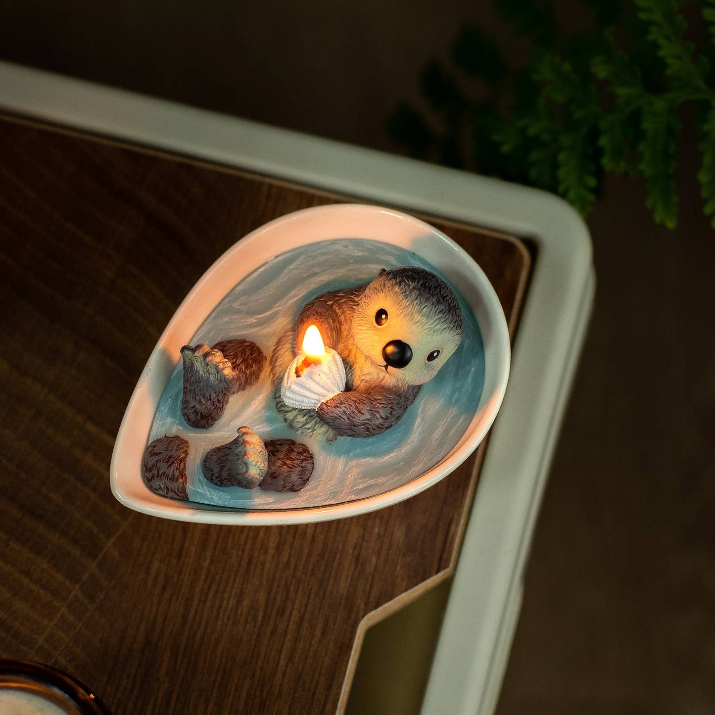 Southlake Gifts - Sea Otter Candle – Whimsical Animal Candle Gift-Ready Décor