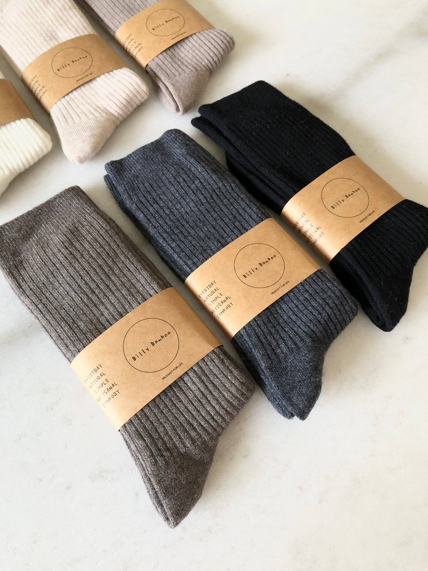 SMART WOOL HIGH SOCKS