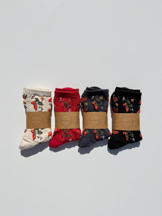 Billy Bamboo - Strawberry Socks