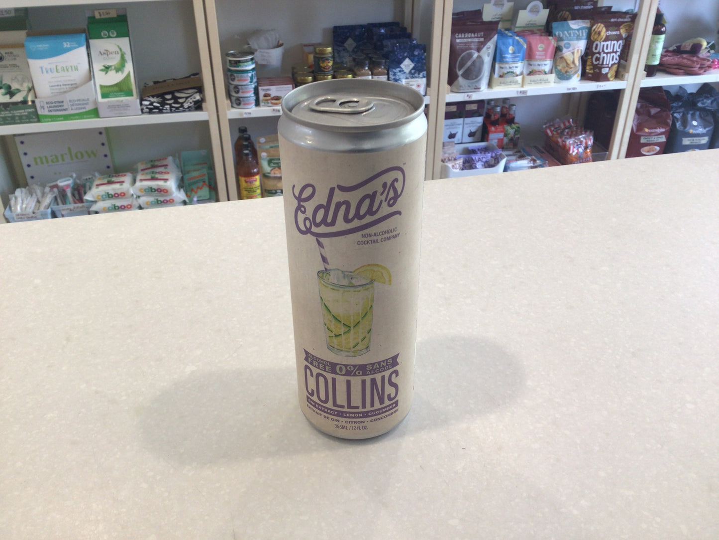 Edna’s- Collins non-alcoholic cocktail