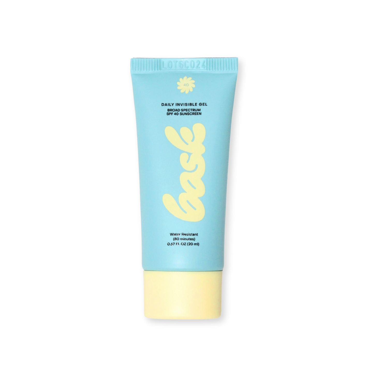 Mini Bask SPF 40 Daily Invisible Gel Face Sunscreen - .67 oz