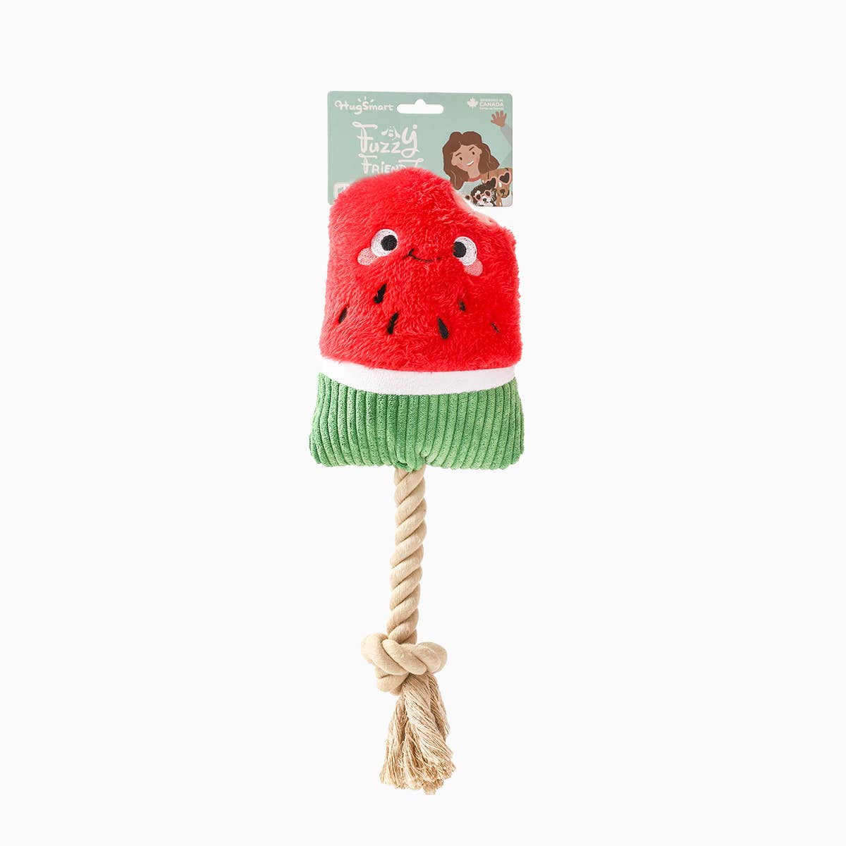 HugSmart Pet - Food Party | Watermelon Popsicles- Plush Toy