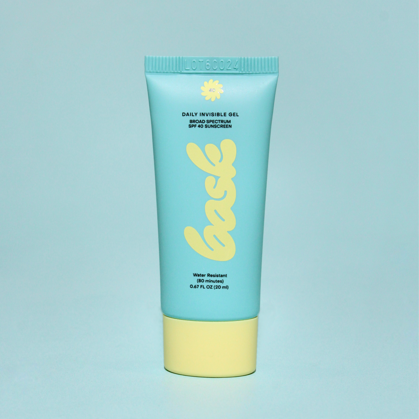 Mini Bask SPF 40 Daily Invisible Gel Face Sunscreen - .67 oz