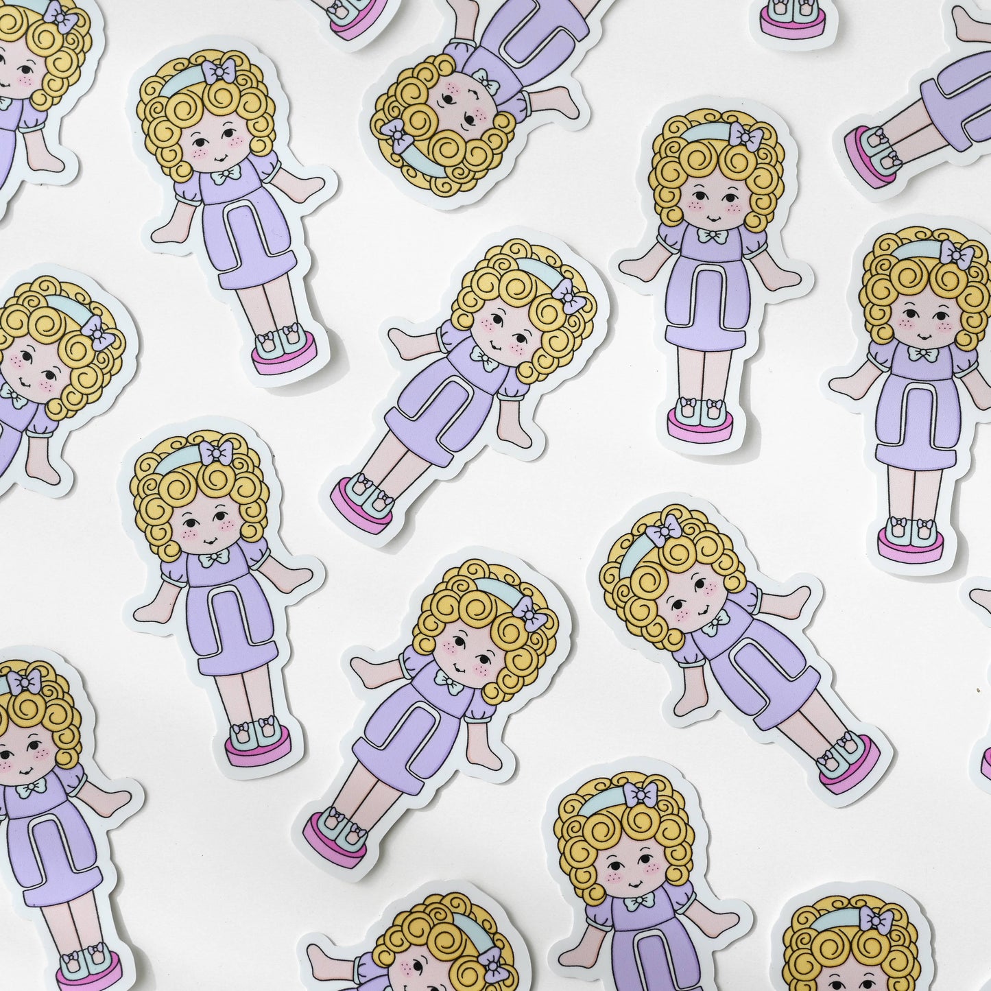 90's Pocket Doll - Pop Culture Vinyl Sticker *SALE*