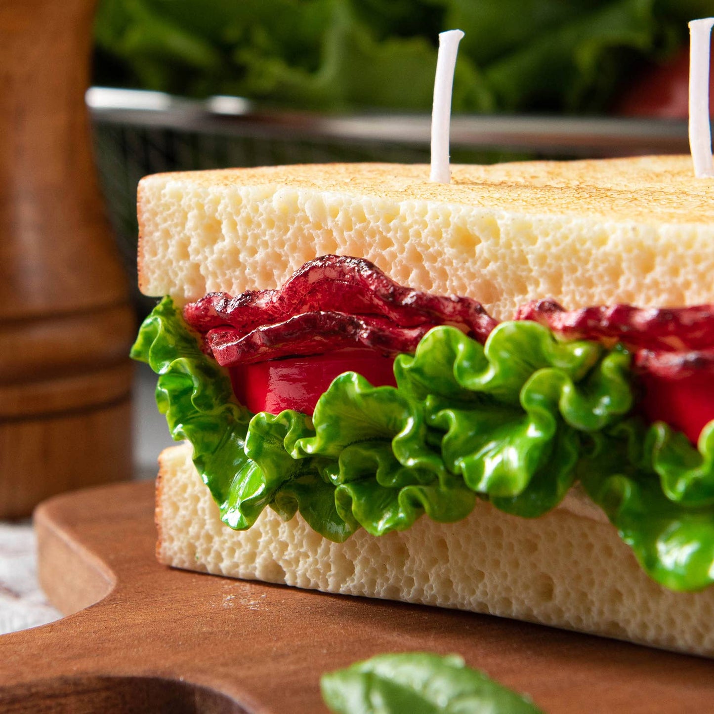 Southlake Gifts - BLT Sandwich Candle – Realistic Food Candle & Novelty Gift