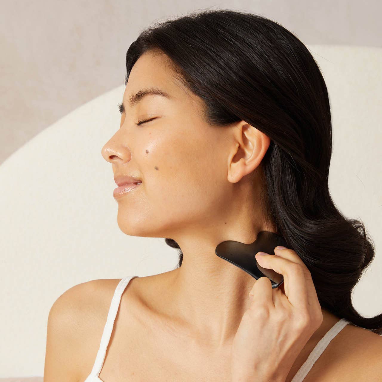 Kitsch Stainless Steel Gua Sha Matte Black