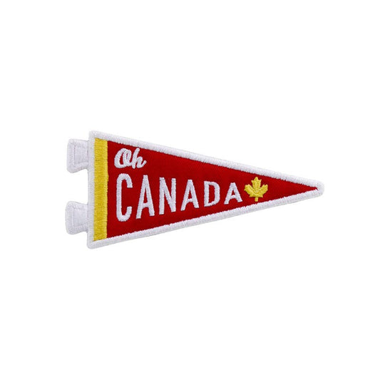 Canada iron-on embroidery patch