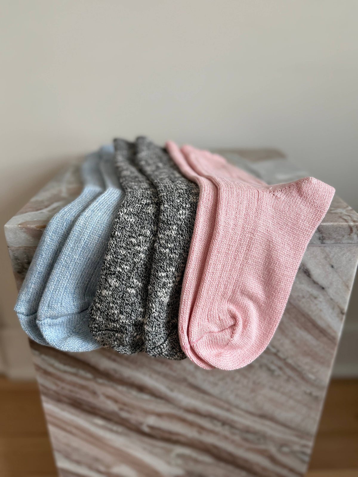 CANADA SLUB COTTON SOCKS