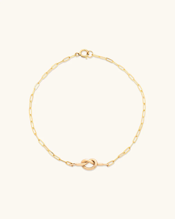 Leah Alexander Love Me Knot Bracelet 7”