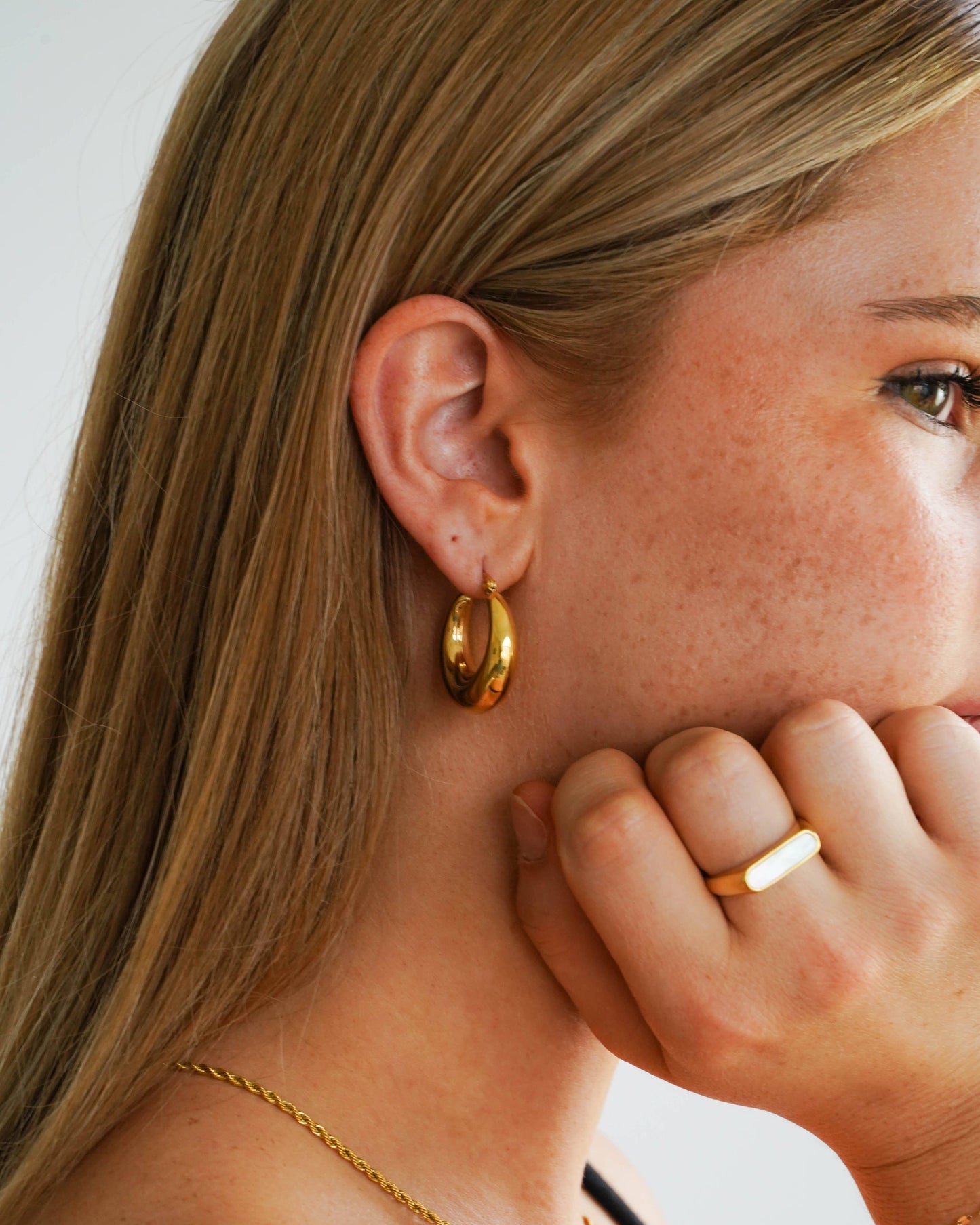 Voluptuous Gold Hoops